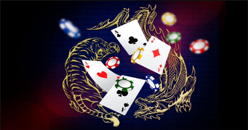 ไพ่ Dragon Tiger-"Dragon Tiger cards"