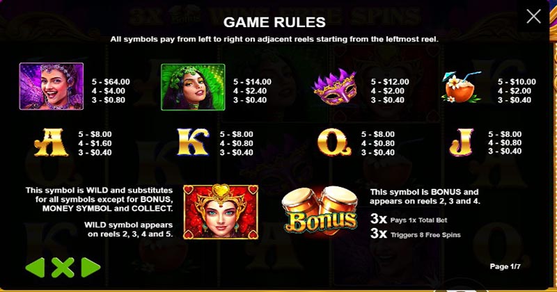 สล็อต Heart of Rio - " Heart of Rio slot "