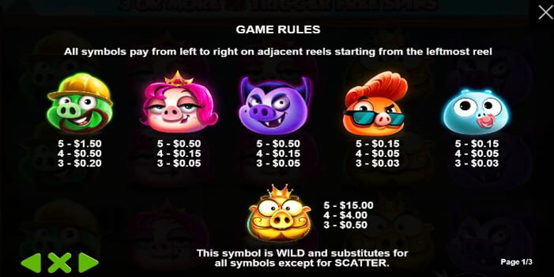 สัญลักษณ์ของเกม 7 Piggies-"Symbol of the game 7 Piggies"